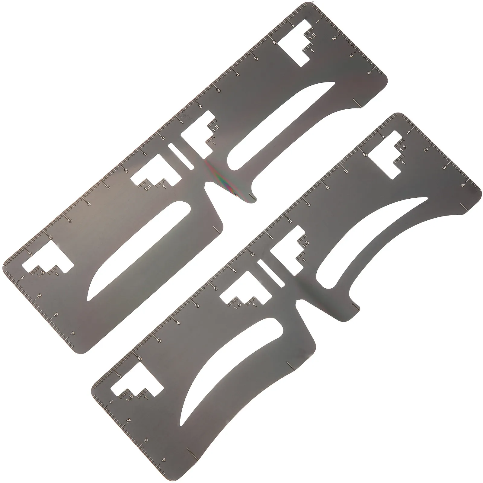 

Набор из 2-х гибких линеек для бровей: идеальный шаблон для симметричной коррекции бровей для женщин