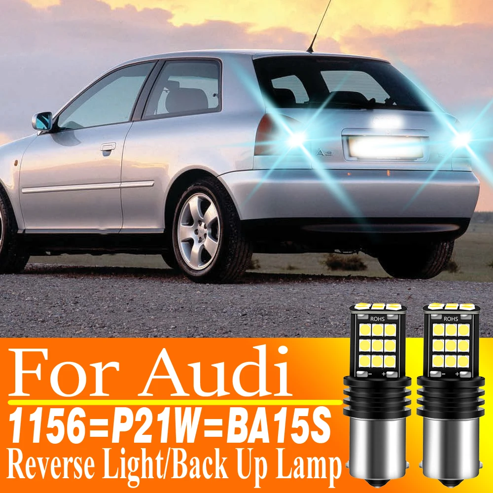 2 stücke BA15S 1156 P21W Led Back Up Lampe Diode Birne Reverse Licht 7506 5008 Hinten Nebel Licht Canbus für Audi A3 8L A4 B7 B6 B5 A6 C5