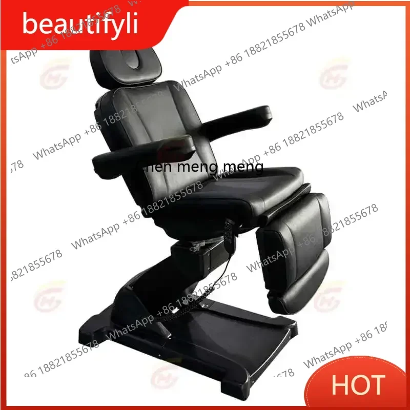 G8578 Multifunctional Electric Beauty Bed Folding Bed Tattoo Bed Beauty Salon Rotating Plastic Chair