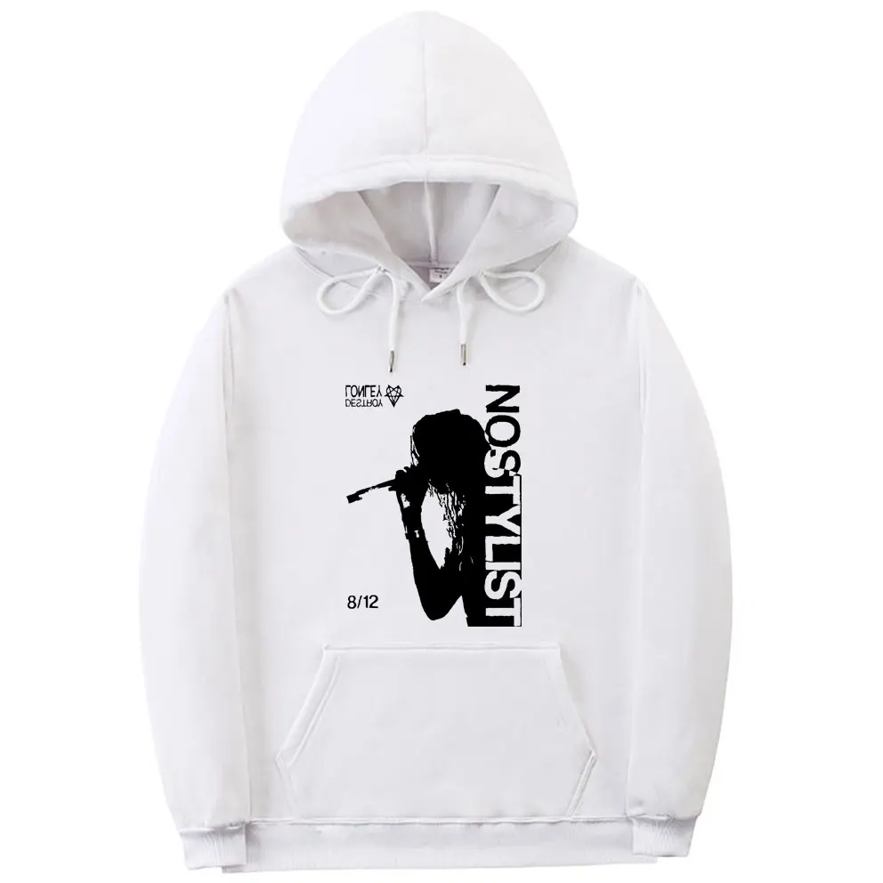 

Rapper Destroy Lonely Graphic Hoodie Fan No Stylist Vintage Opium Concert Playboi Carti Ken Carson Men Hip Hop Oversized Hoodies