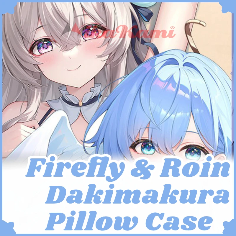 Firefly Roin Dakimakura Honkai Star Rail Pillowcase Full Body Hugging Pillow Case Cushion Cover Home Bedding Decor Otaku HMA