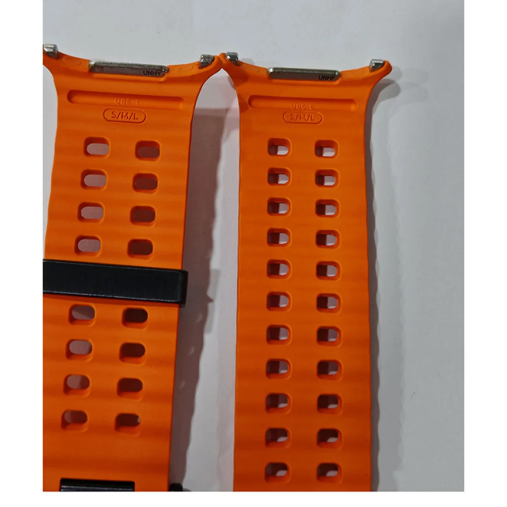 For Samsung Watch 7 Ultra L705 Watch Strap Replacement Accessory Parts Orange/Black Strap Original Watchband