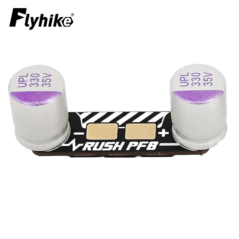 RUSHFPV RUSH PFB Power Filter Board W/ 2PCS 35V 330UF Electric Capacity for RUSH BLADES 6S ESC Flight Controller Stack RC Drone