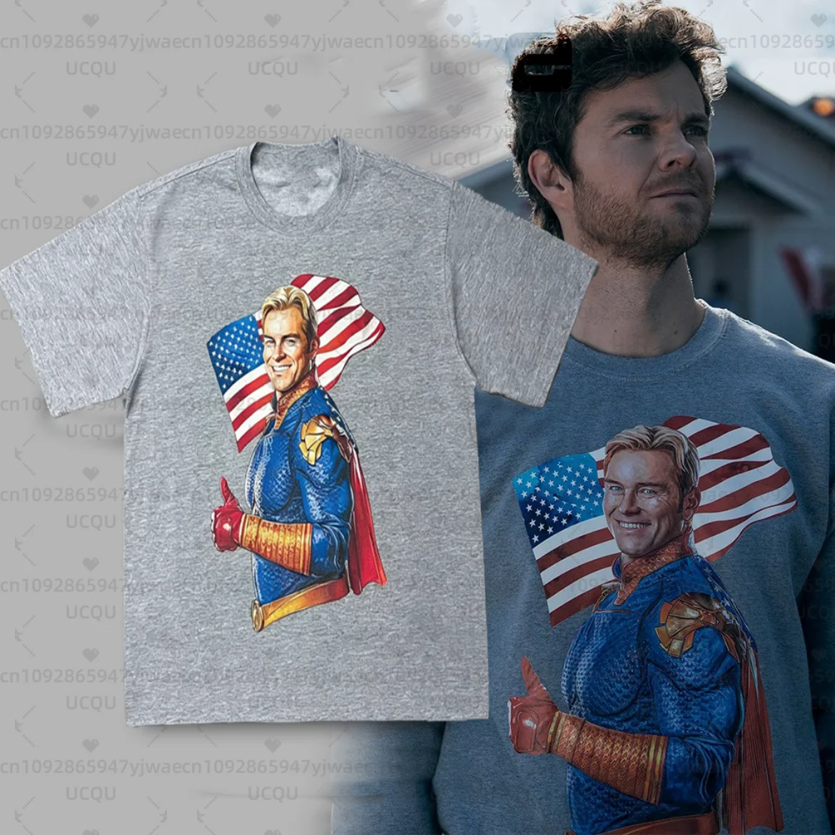 Summer American TV The Boys Sorry Snowflake I’m With Homelander Print Short Sleeve Men's Women's T-shirt Tops