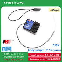 FlySky FS-BS6 2.4Ghz 6CH AFHDS2 Receiver for FS-GT5 FS-IT4S Transmitter Remote Control Parts for RC Car Boat