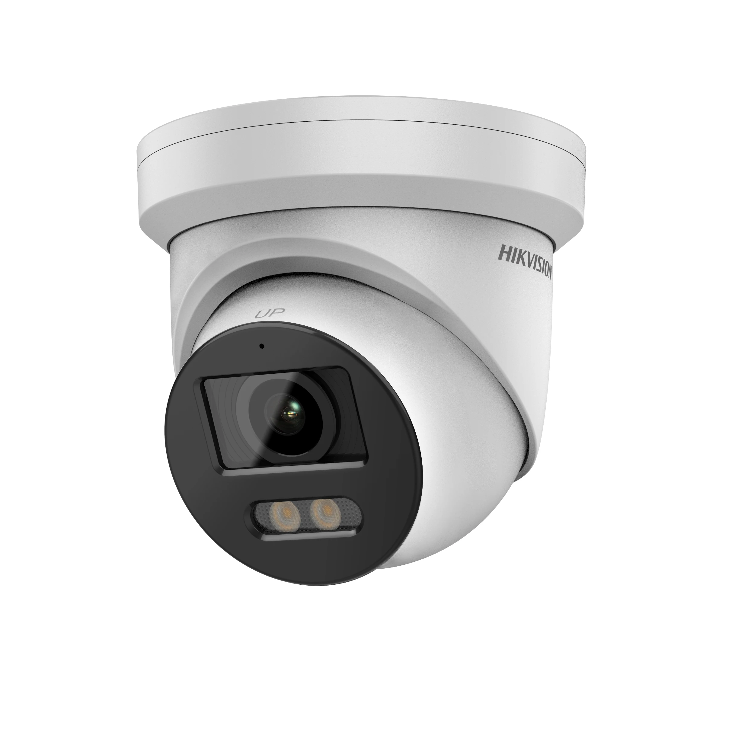 Imagem -05 - Hikvision-built-in Mic Colorvu Turret Câmera ip Full Color Poe Câmeras Ip67 Cctv Original 8mp 24 7colorvu Ds2cd2387g2-lu