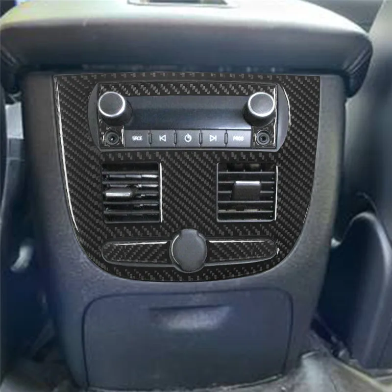 ملصق من ألياف الكربون للديكور الداخلي للسيارة لسيارة شيفروليه تاهو/سوبربان/فالانش/سيلفرادو/جي إم سي سييرا SLT 07-13 ملحقات