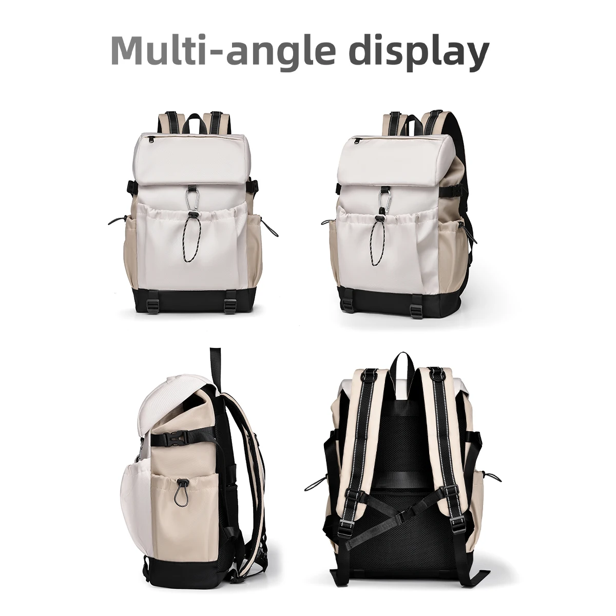 Zaino da trekking di grande capacità Borsa da scuola Studente universitario da viaggio Zaino da alpinismo Borsa per computer leggera Sport maschile Campeggio all'aperto Vacanza Affari