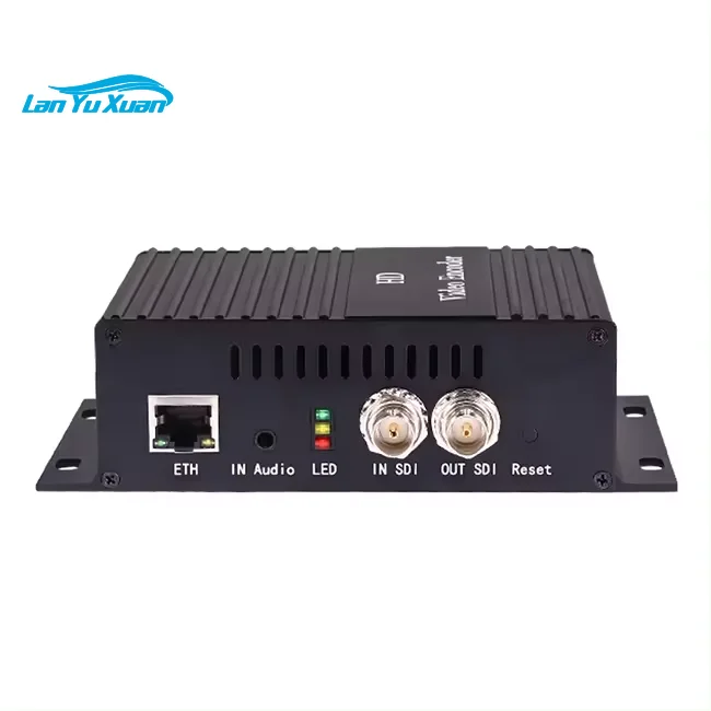 1080p60 SDI Encoder with H.265 & AAC Audio RTMP/RTSP/UDP Streaming to IP Ethernet for Live Streaming Via for Input