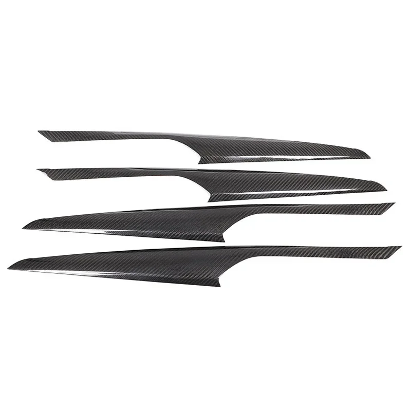Voor BMW X3 X3M G01 X4 X4M G02 2018-2022 Real Koolstofvezel Auto Middenconsole Shift Deur Panel auto-interieur Cover Kit Set Trim - afbeelding 2