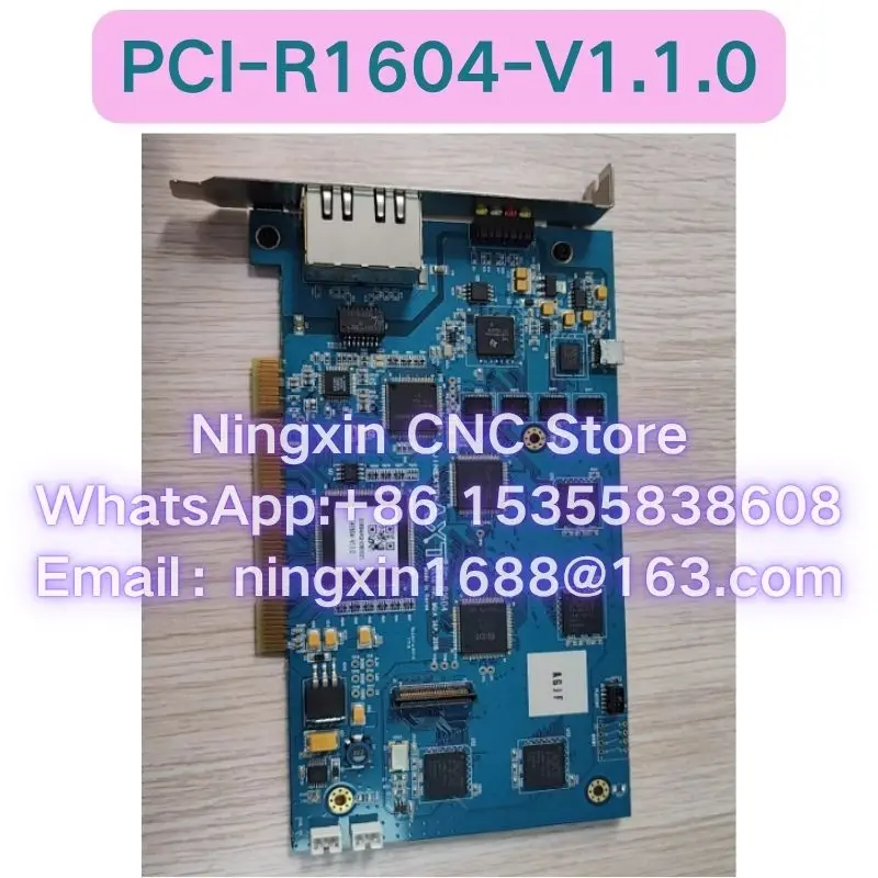Second-hand AXT PCI-R1604 PCI-R1604-V1.1.0 Motion Control Card Functional test OK Fast delivery