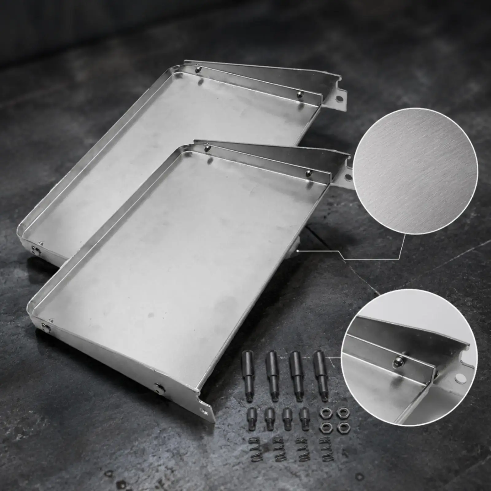 Aluminum Alloy Planer Work Support Folding Extension Table for DW735 Planer Outfeed Infeed Helper