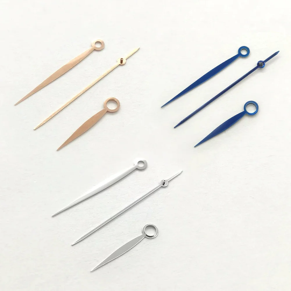 Accesorios de reloj modificados manecillas de reloj adecuadas 8215 8205 piezas de reparación de movimiento hora minuto segunda manecillas de 3 pines