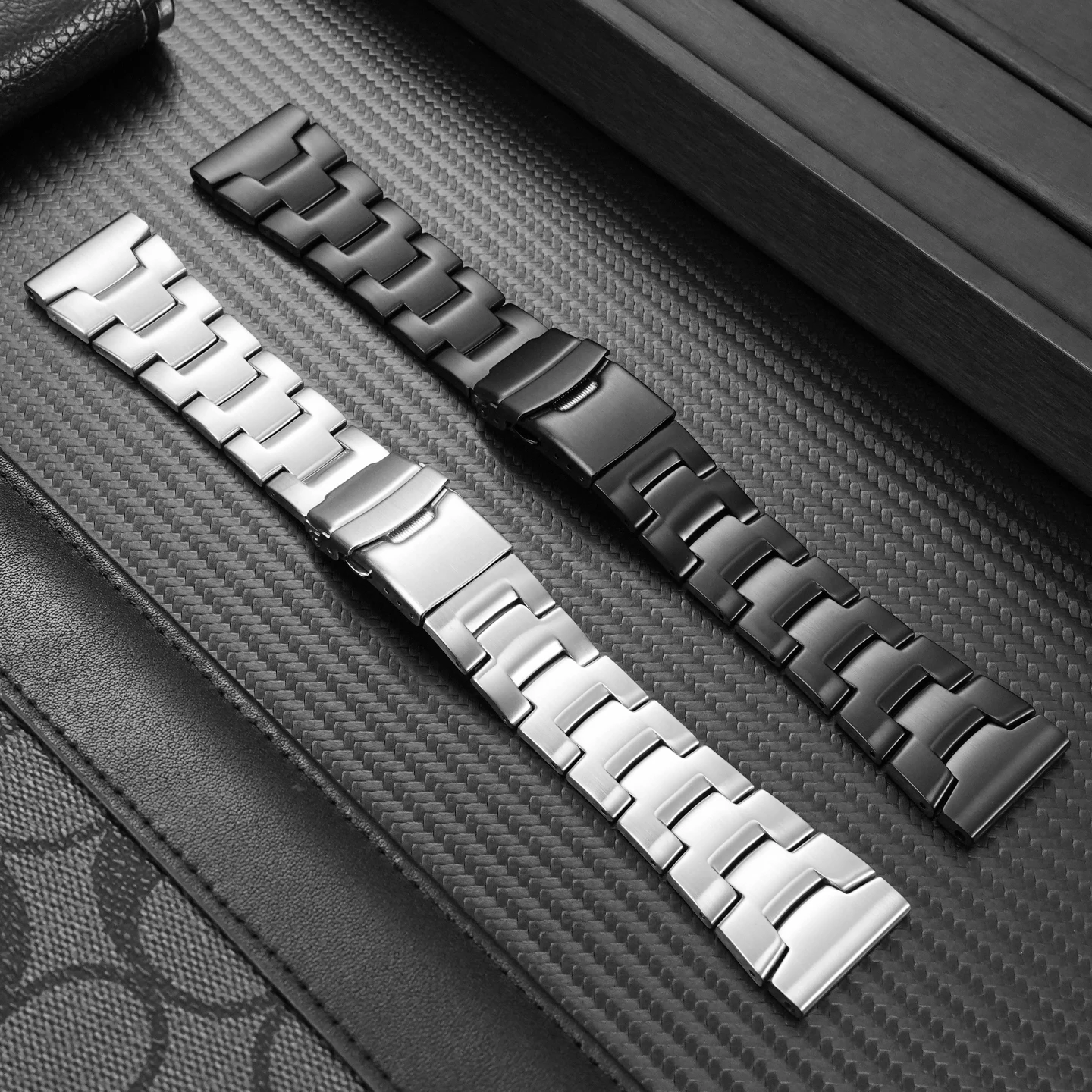 اكسسوارات الساعة ل كاسيو حزام معدني PRW-60/PRW-61 prw-3400 PRW-30/50/70 الصلبة الفولاذ المقاوم للصدأ سلسلة ساعات حزام الساعات 23 مللي متر #2