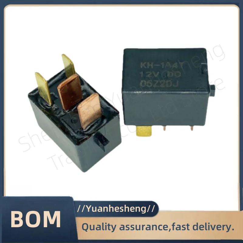 2PCS/LOT KH-1A4T KH-1A4T-R 12VDC Automobile motorcycle relay.