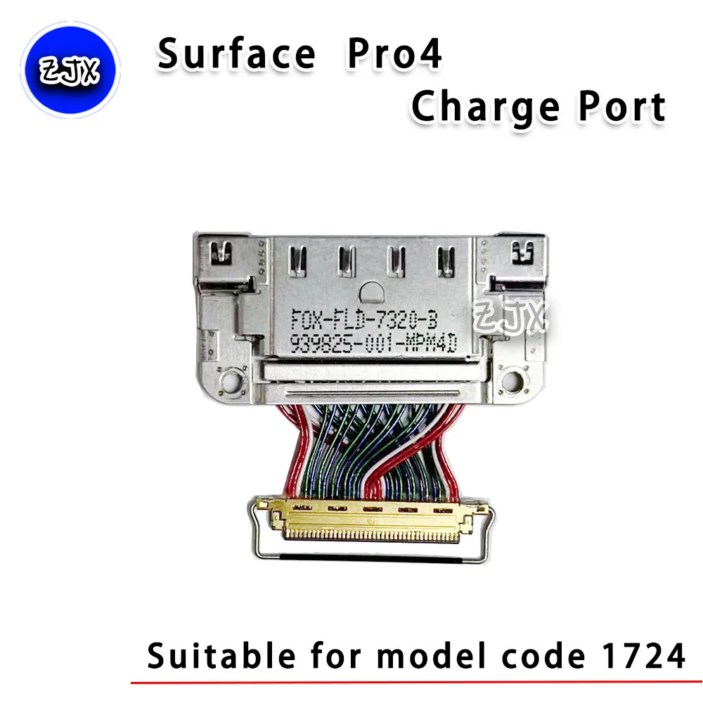 

Used for Microsoft Surface pro4 Charge Port 1724 Charging Tail Flexible Cable 939825-001 charging port