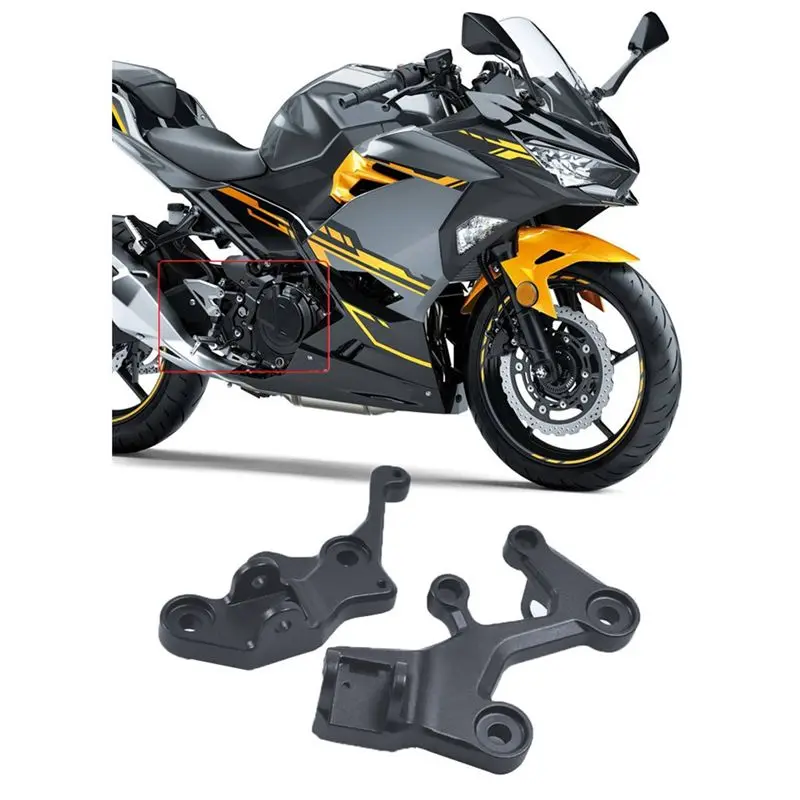 A13F-دراجة نارية دواسة جبل قوس الجبهة مساند القدم أوتاد القدم دواسة قوس لكاواساكي NINJA400 Z400 2018-2022