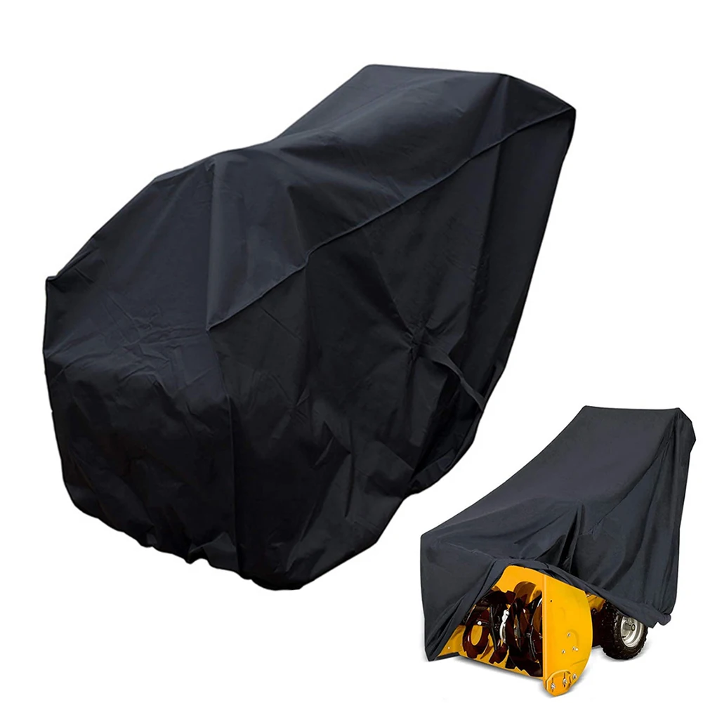

Weatherproof Snow Blower Cover with Heavy Duty Oxford Cloth Fabric to Protect Equipment from Snow Frost and Ice Damage