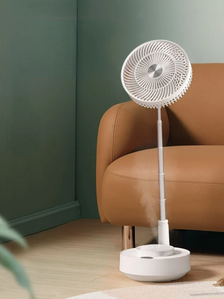 USB 충전 개폐식 접이식 팬, 휴대용 바닥 팬, 사무실 책상 보관 사이클 팬, 가습기 냉각 팬