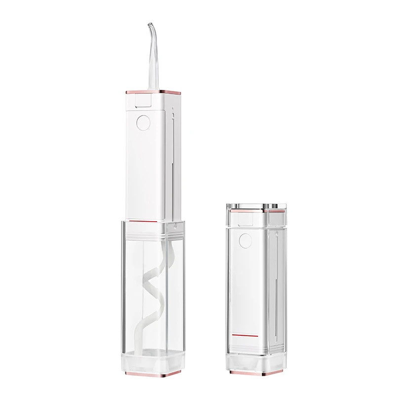 

Mini Portable Dental Flusher Compact Water Floss Square Tube Lipstick Smart MINI Dental Wash