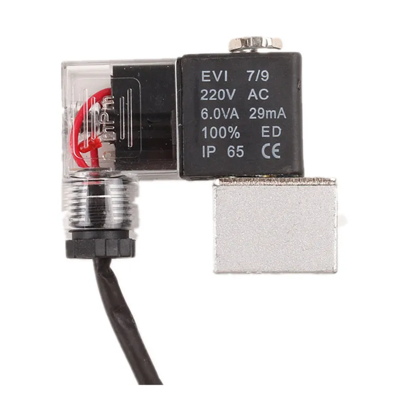 صمام الملف اللولبي لضاغط الهواء الصامت الخالي من الزيت - صمام تخفيف الضغط والعادم لمعدات طب الأسنان واستخدام المختبرات  #1