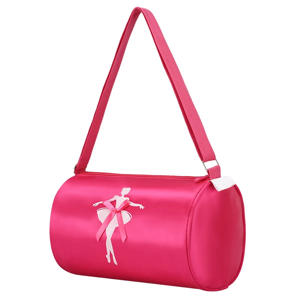 حقيبة باليه ذات سعة كبيرة للأطفال حقيبة كروس بنمط رائع لتخزين أحذية الرقص والملابس الرياضية المتنقلة #6