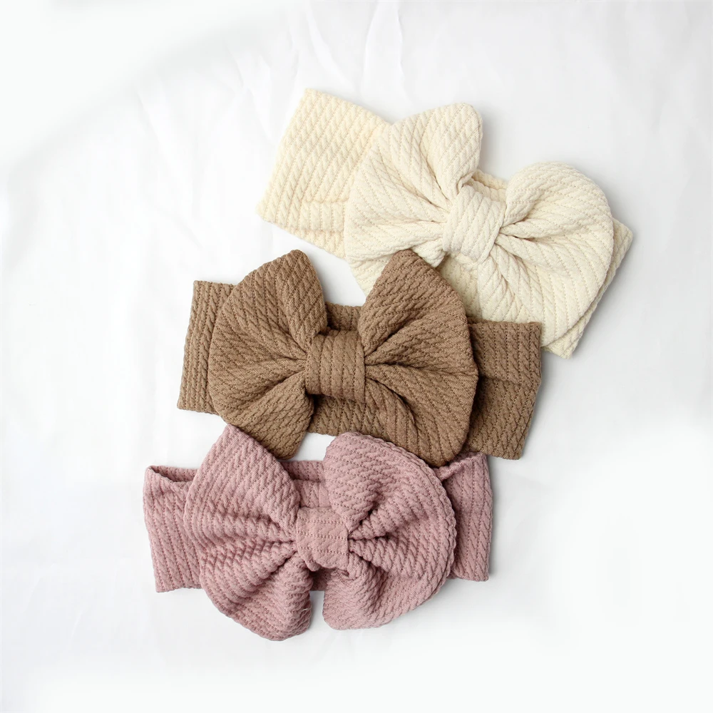 Big Bow Newborn Headband Knot Children Headband Baby Girls Cute Hairbow Turban Kid Hair Accessories Bowknot Turbantes Para Bebes