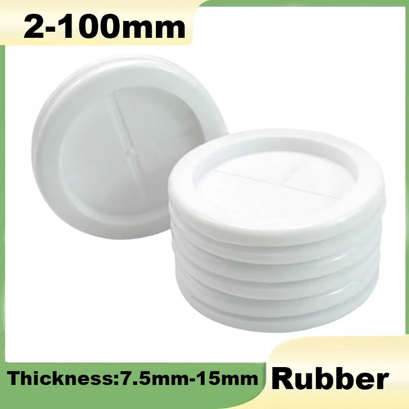 Wiring Rubber Grommets 2mm-100mm Round Holes Double-Sided Rubber Plugs Firewall Grommet Cable Protection