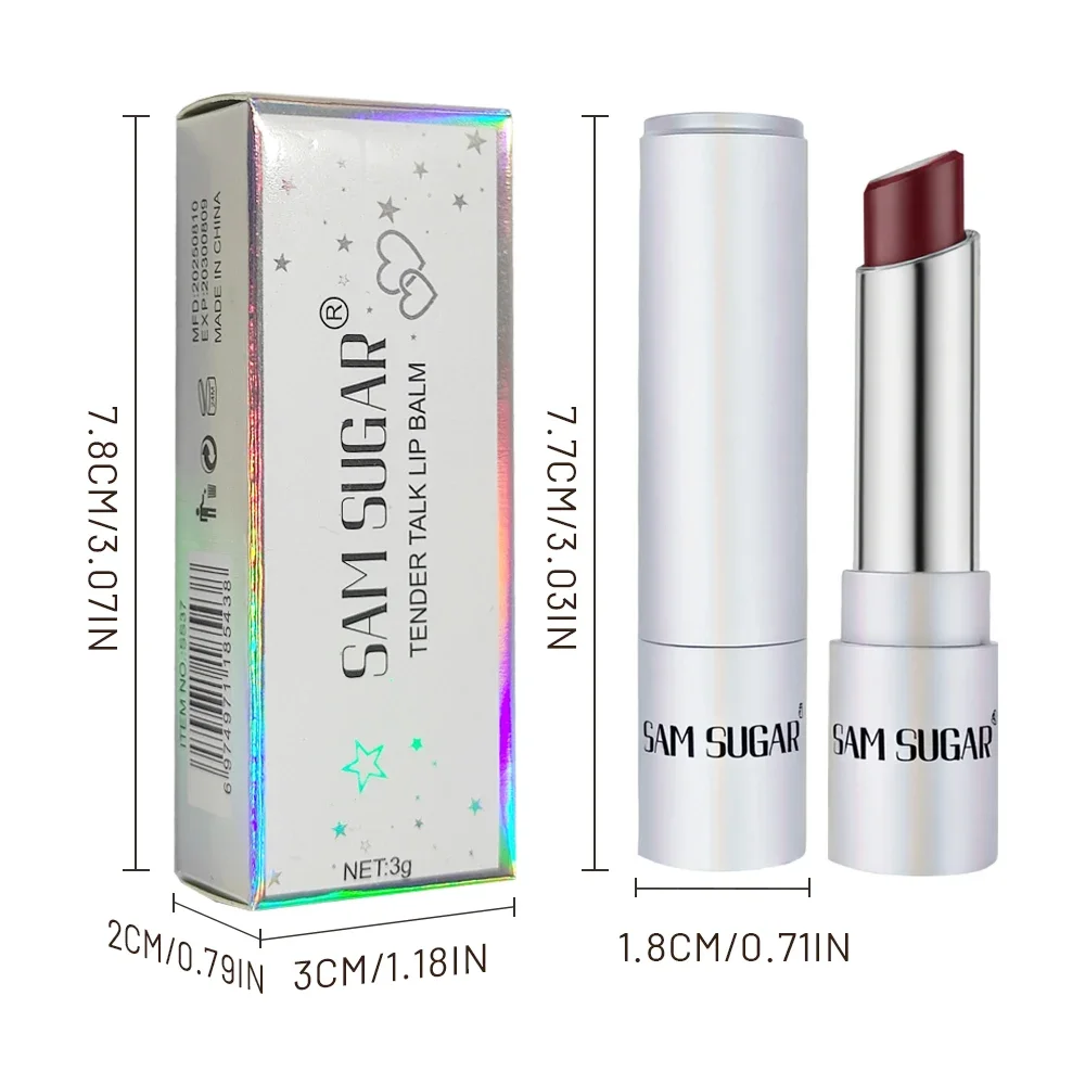 Boter Voedende Lippenbalsem Langdurige Hydraterende Opvullende Zachte Matte Lippenstift Gemakkelijk aan te brengen