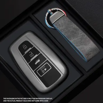 Černý kryt klíče od auta z TPU ve stylu Warrior pro Toyota Camry RAV4 Highlander Avalon C-HR Prius Corolla GT86 10 nejlepší prodej Kryt klíče od Toyoty Prius - №9