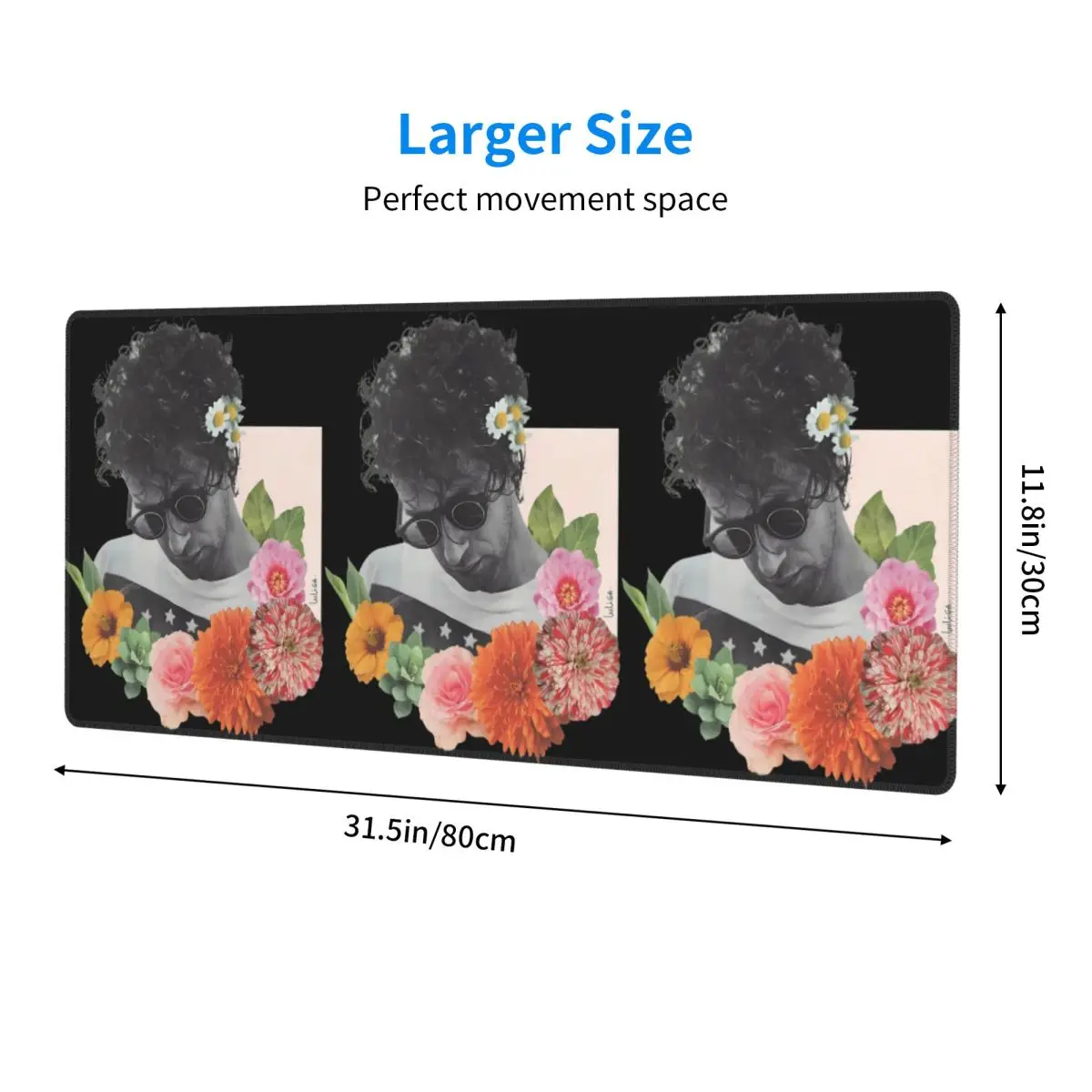 Large Mouse Pad Gustavo Cerati Music Gamer PC Laptop Mats Keyboard Carpet Computer Gaming Office Accessories Desk Mat