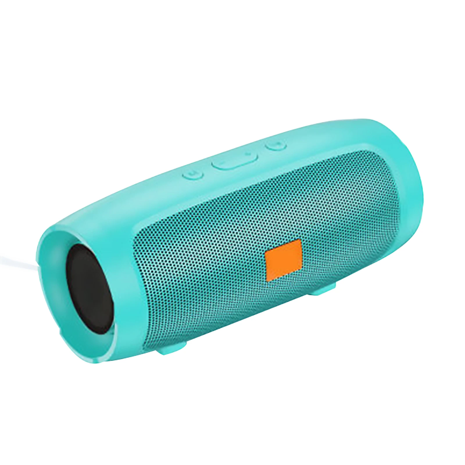 Minialtavoz Bluetooth J006, inalámbrico, verde, inteligente, tipo Plug-in, largo tiempo de espera, sonido panorámico envolvente de 360 °