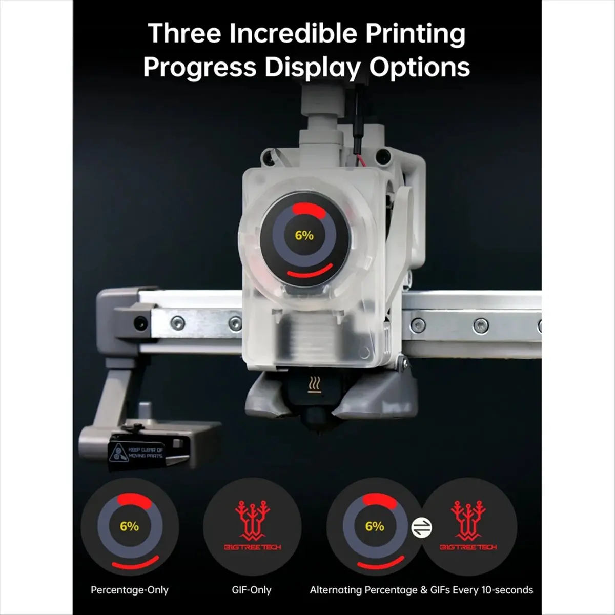 A26Z  Panda Knomi Display Screen Customize UI OTA Firmware Real-Time Updates for P1 A1 X1 MINI 3D Printers