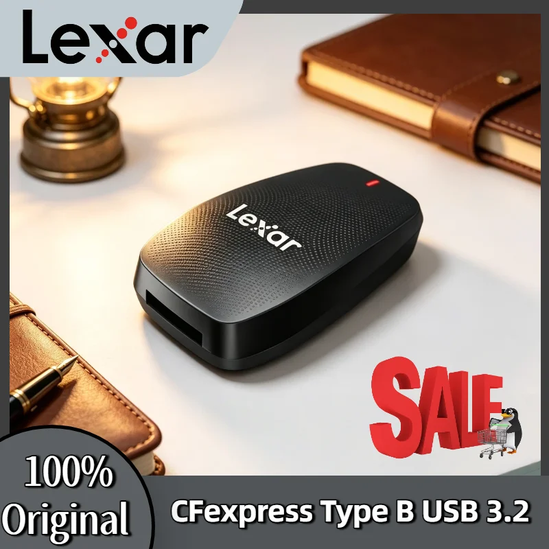 

Original Lexar Professional CFexpress B Reader USB 3.2 Gen 2x2 20Gbps Up to 1900MB s for RAW 8K Video Photographer Max
