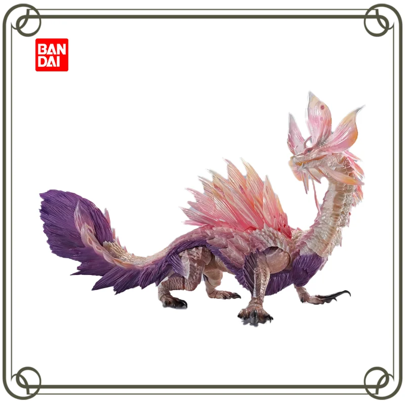 

Original BANDAI SHM Monster Hunter Rise X Bewitching Dance Mizutsune Figure Game Figure Kid toy Christmas gift