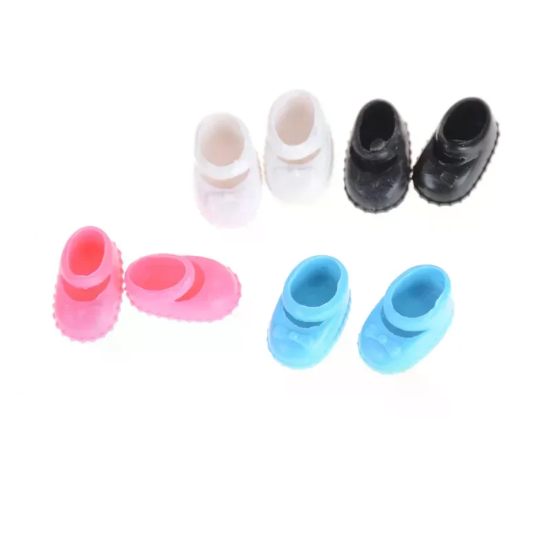 5 pares 12cm boneca sapatos modelo para bonecas decorações acessórios crianças fingir jogar brinquedos presente