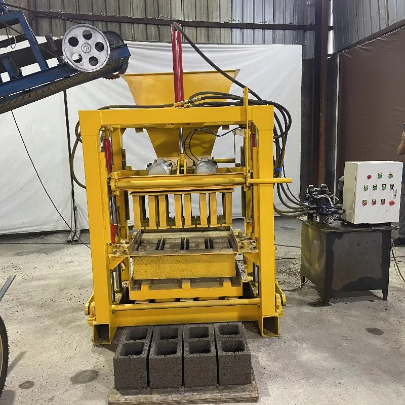 Industrial Block Making Machine Hydraulic Concrete Brick Production Equipment Automatic System