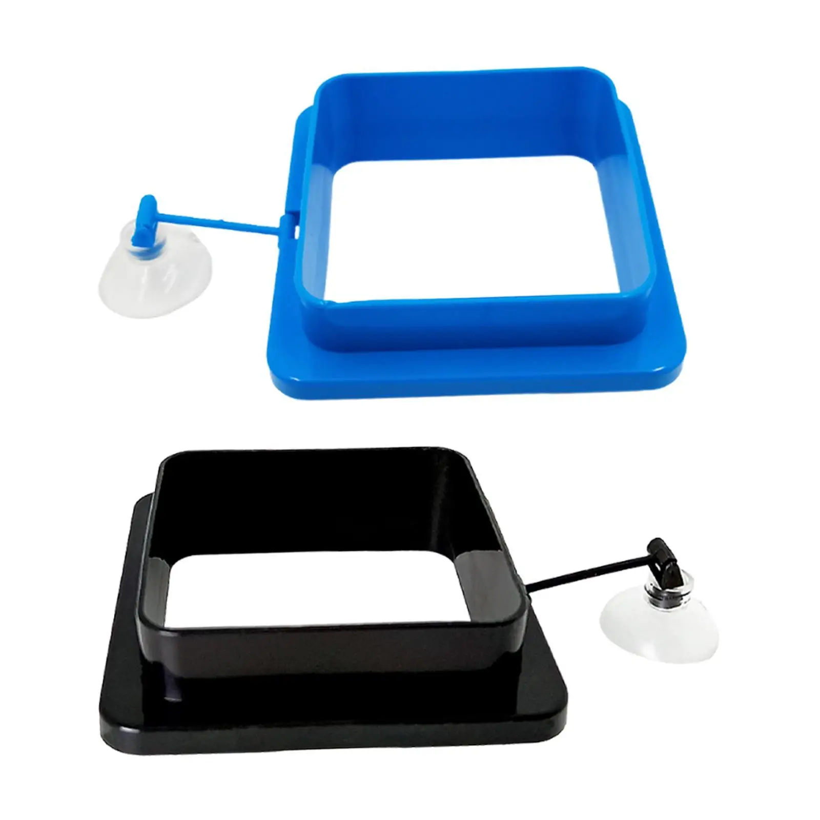 Floating Fish Food Feeder Circle Fish Feeding Circle Stable Acrylic Aquarium Flakes Pellets Home Use Turtle Fish Feeding Ring