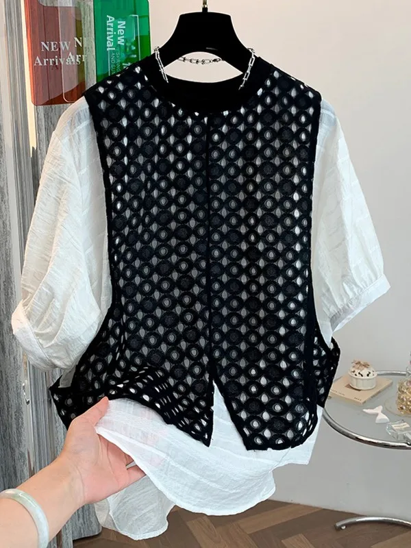 ชุดกระโปรงทรงเอ สไตล์ลำลอง ใส่สบาย ดีไซน์ทันสมัย รุ่นใหม่ล่าสุดสำหรับฤดูร้อน  ไซส์พลัส  ทรงเข้ารูป