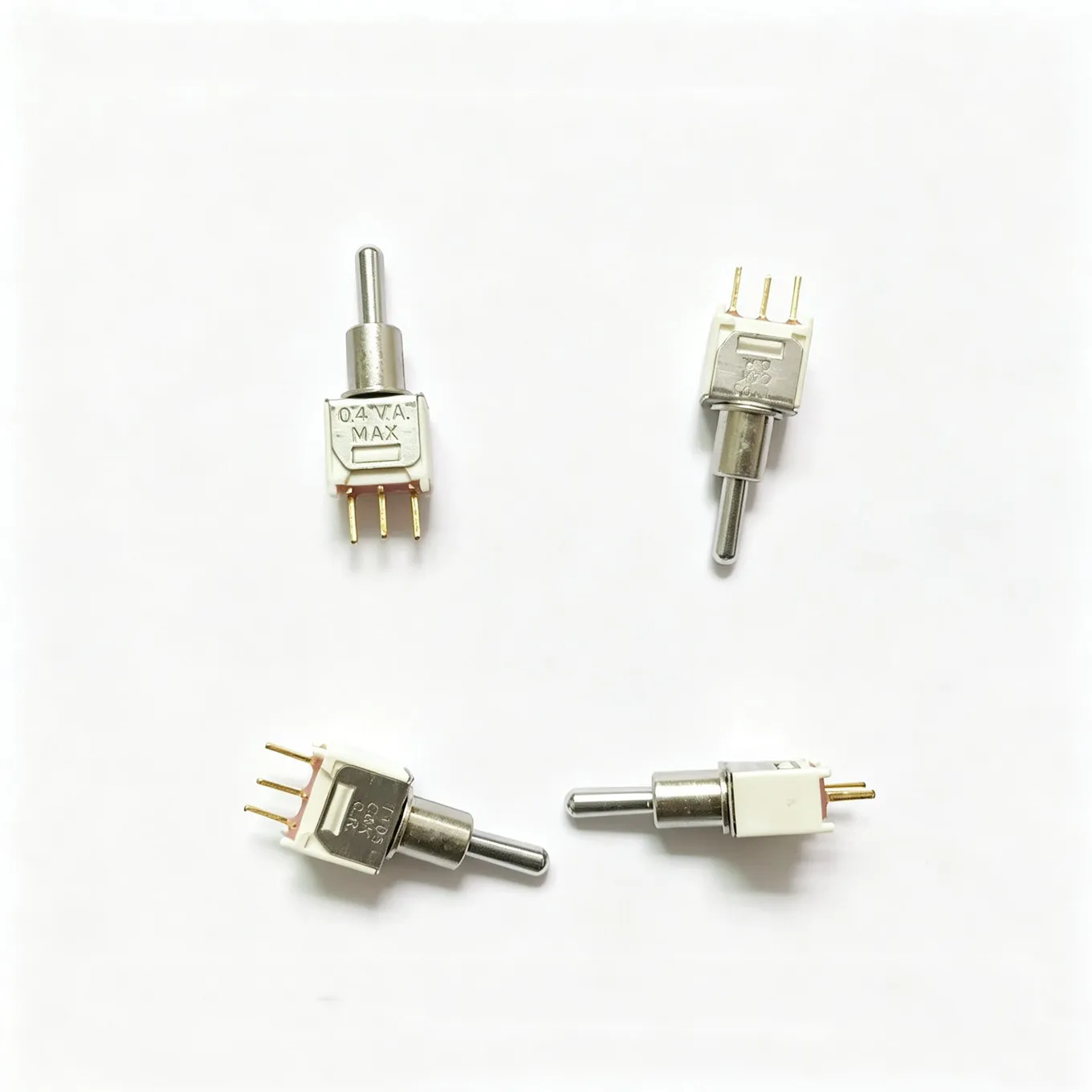 Original New 100% T105LY9CBE Bilateral Left And Right Self-Reset Switch Rocker Arm 3Pin Gold Plated 8.3*5 High 22MM