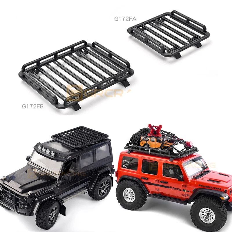 

Multifunctional Roof Loading Platform Roof Rack for 1/10 RC Crawler Car Traxxas TRX4 Defender Bronco AXIAL SCX10 RC4WD DIY Parts