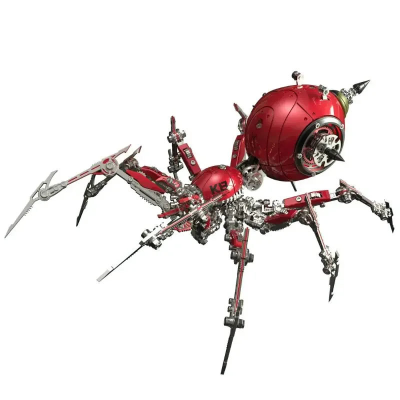 

3D Puzzle Metal Exquisite Spider Assembly Model Kits High Difficulty DIY Steampunk Mechanical Insect Toys for Boys Adults Gift