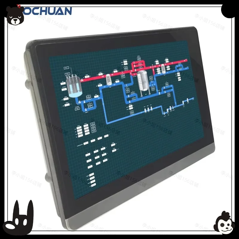 Mochuan Drives 7inch M007 Touchscreen Control Panel Ethernet Modbus RS 485 Control Panel Hmi