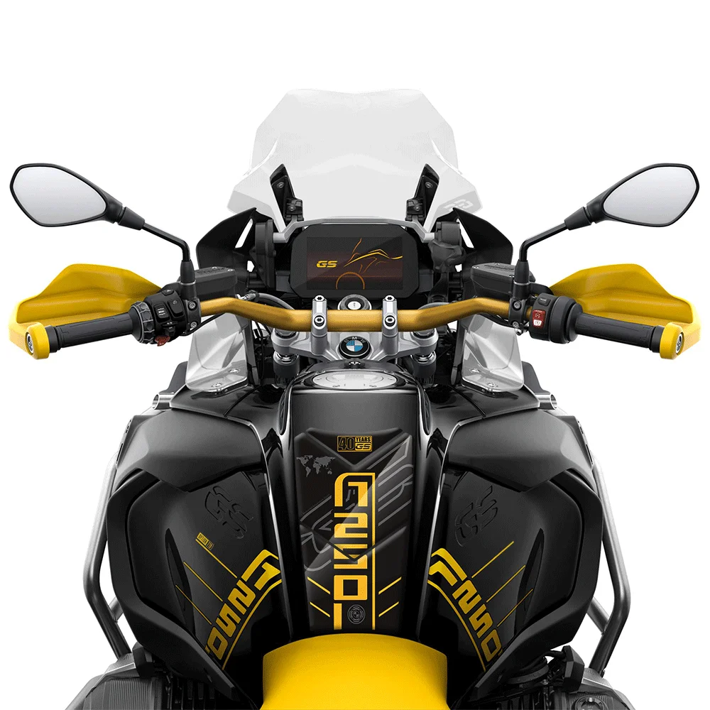For BMW R1250GS R 1250 GS ADV Adventure 2019-2022 Motorcycle Fuel Tank Pad Protector Film 3D Resin Anti-Water Anti-Slip Sticker