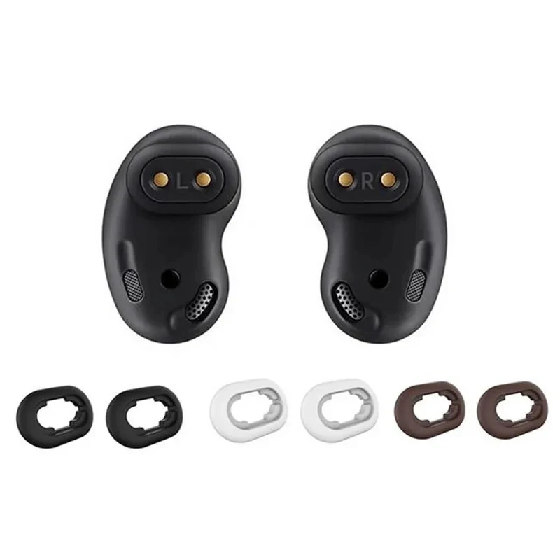 For Galaxy Buds Live Ear Tips Silicone Ear Wing Replacement Earplug for Samsung Galaxy Buds Live Accessories Anti-slip Sleeve