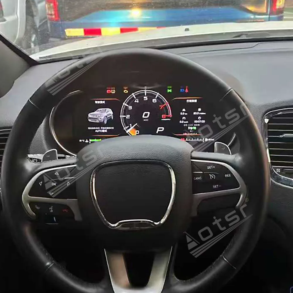 Digital Cluster Odometer Screen For Dodge Durango 2008-2021 LCD Multimedia Player Dashboard Instrument Panel Car Accessories