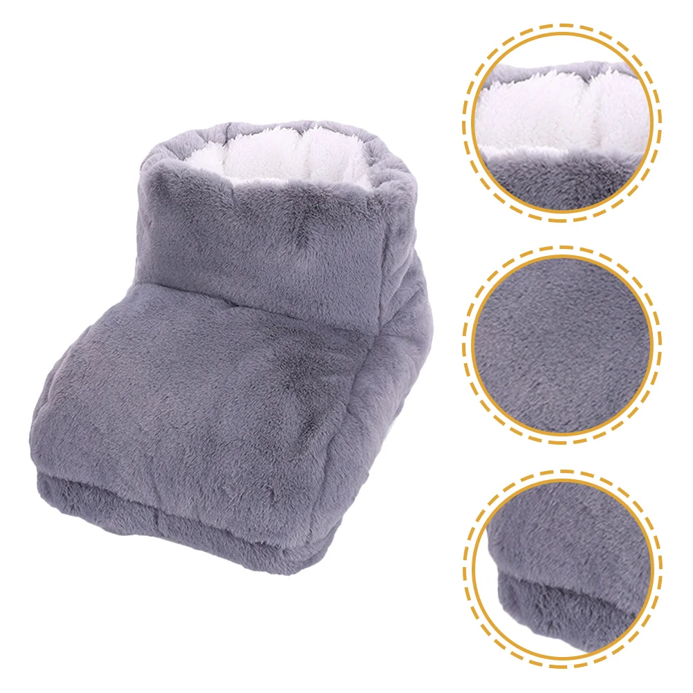 Office Heater Foot Warmer Heating Pad for Feet Electric Grey under Desk Warmers Women Miss