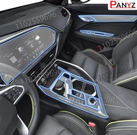 Interior Center Console Transparent TPU Protective Film Anti-scratch Repair Accessories For Geely Tugella Xingyue FY11 2019-2021