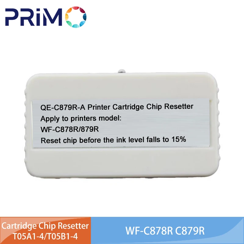 Europe Japan T05A1-T05A4 T05B1-T05B4 Ink Cartridge Chip Resetter for Epson WorkForce WF-C878Ra WF-C879R C878 C879