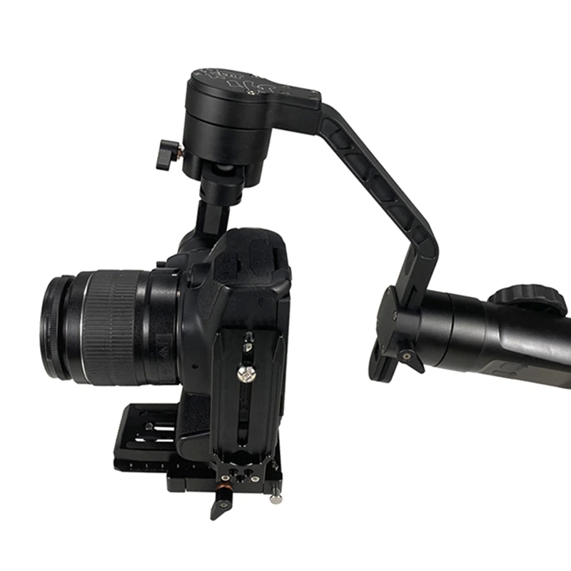 Braket RISE-L pelat vertikal pemegang dukungan rilis cepat Switchable untuk Zhiyun Weebill S VBS RSC2 RS2 Gimbal kamera Video